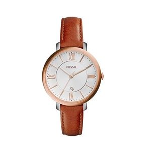 Fossil Watch with Leather Strap
